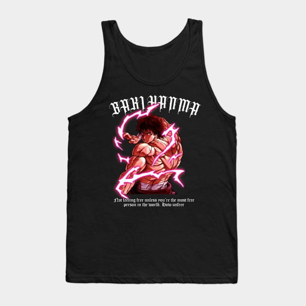 Baki Hanma Tank Top by WahomeV